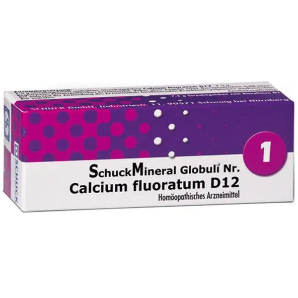 SCHUCKMINERAL Globules 1 Calcium fluoratum D12 UK