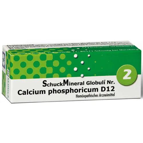 SCHUCKMINERAL Globules 2 Calcium phosphoricum D 12 UK