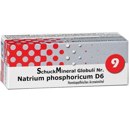 SCHUCKMINERAL Globules 9 Natrum phosphoricum D6 UK