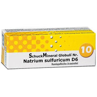 SCHUCKMINERAL globules 10 sodium sulfuricum (Natrium sulfuricum) D6 UK