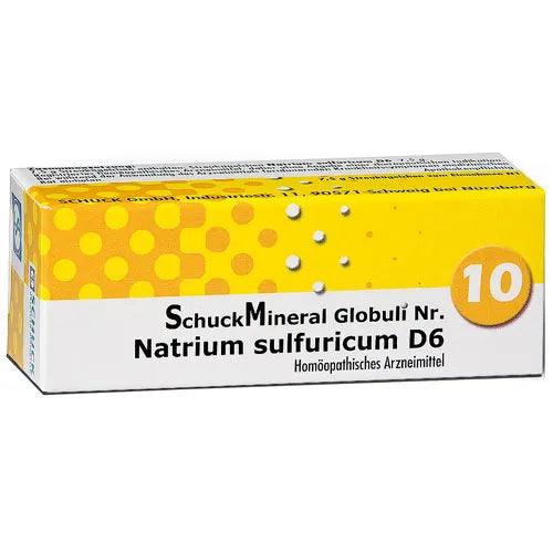 SCHUCKMINERAL globules 10 sodium sulfuricum (Natrium sulfuricum) D6 UK