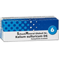 SCHUCKMINERAL globules 6 potassium sulfuricum (Kalium sulfuricum) D6 UK