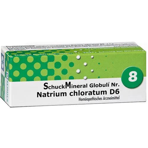 SCHUCKMINERAL globules 8 sodium chloratum (Natrium chloratum) D6 UK