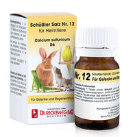 SCHÜSSLER SALT No.12 Calcium sulf.D 6 for pets