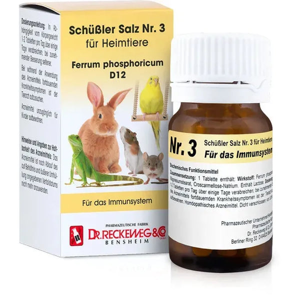 SCHÜSSLER SALT No.3 Ferrum phos.D 12 for pets