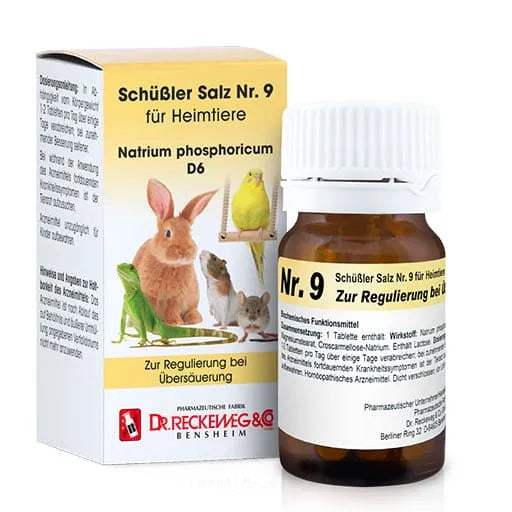 SCHÜSSLER SALT No.9 Sodium phosphoricum D 6 for pets