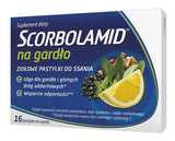 SCORBOLAMID x 16 Throat lozenges