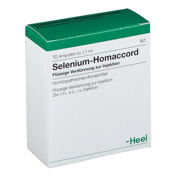 SELENIUM HOMACCORD ampoules UK