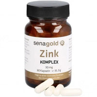 SENAGOLD Zinc Complex 30 mg capsules (with zinc picolinate)