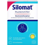SILOMAT Cough Suppressant DMP Lemon Flavored 7.7mg LUP 20 Tablets