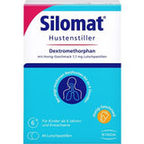 SILOMAT Cough Suppressant DMP with Honey Flavor 7.7mg LUP 40 tablets