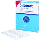 SILOMAT Cough Suppressant Dextromethorphan Intensive 12 tablets
