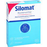 SILOMAT Cough Suppressant Dextromethorphan Intensive 12 tablets