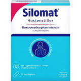 SILOMAT Cough Suppressant Dextromethorphan Intensive 12 tablets