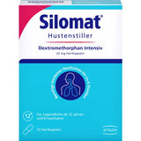 SILOMAT Cough Suppressant Dextromethorphan Intensive 12 tablets