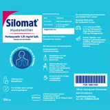 SILOMAT cough suppressant pentoxyverine 1.35 juice 100 ml