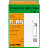 SODIUM CHLORIDE 5.85% Braun MPC Infusion Solution