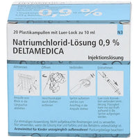 SODIUM CHLORIDE solution 0.9% Deltamedica Luer-Lo Pl.