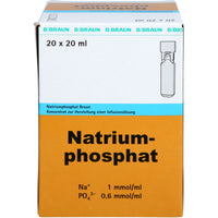 SODIUM PHOSPHATE Braun MPC Infusion Solution Concentrate