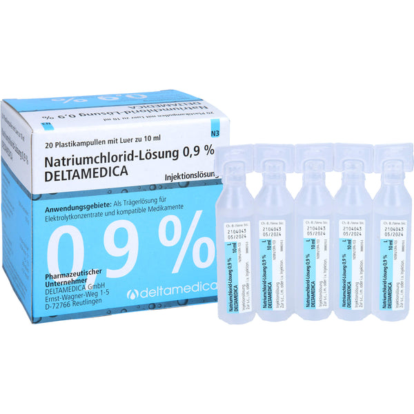 SODIUM CHLORIDE solution 0.9% Deltamedica Luer Pl.
