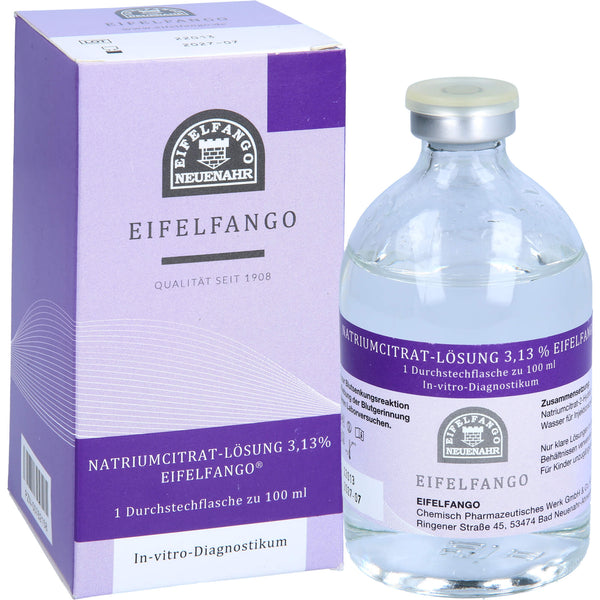 SODIUM CITRATE solution 3.13% Eifelfango