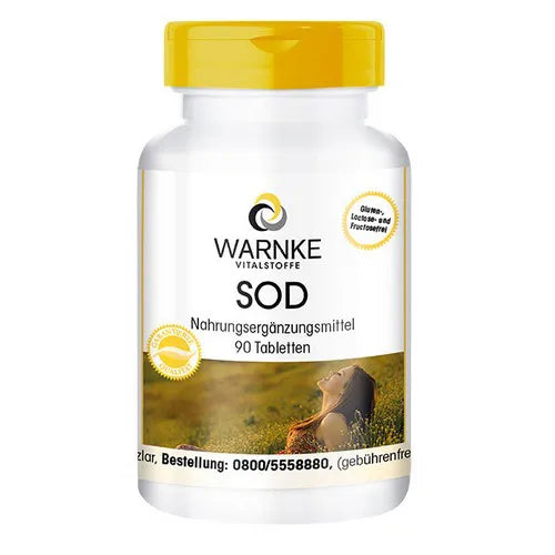 SOD, Superoxide dismutase, SOD tablets