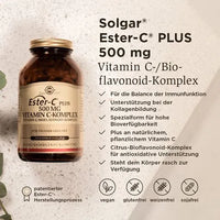 SOLGAR Ester-C Plus 500 mg capsules