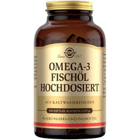 SOLGAR Omega-3 fish oil high dose capsules