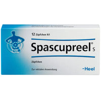 SPASCUPREEL S Suppositories 12 pcs