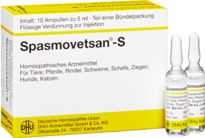 SPASMOVETSAN S solution for injection vet.