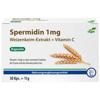 SPERMIDINE 1 mg wheat germ extract+C capsules