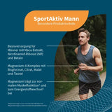 SPORTAKTIV Mann (MAN) Maca+NR+Magnesium Complex Capsules 150 count - 2