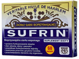 SUFRIN x 60 125mg capsules, Sulfur, pine oil, linseed oil