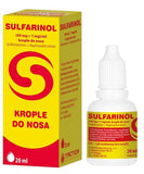SULFARINOL drops 20ml, sinus infection symptoms, nosode drops