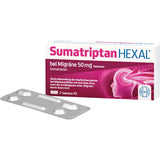 SUMATRIPTAN, HEXAL for migraines. (migraine), TABLETS