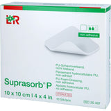 SUPRASORB P PU foam non-adhesive 10x10 cm