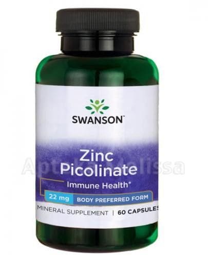 ZINC PICOLINATE 60 x 22mg capsules