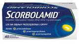 Salicylamide, ascorbic acid and rutoside, Scorbolamid x 40 tablets