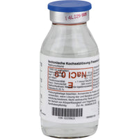 Saline solution 0.9% glass bottle Fresenius