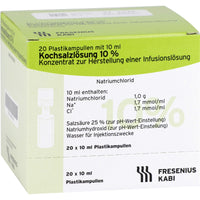 Saline solution 10% concentrate for infusion