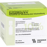 Saline solution 10% concentrate for infusion