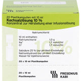 Saline solution 10% concentrate for infusion