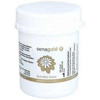 Schüssler Salt Senagold No. 1 Calcium fluoratum D12 Tabl. (4x1000) 4000 pcs