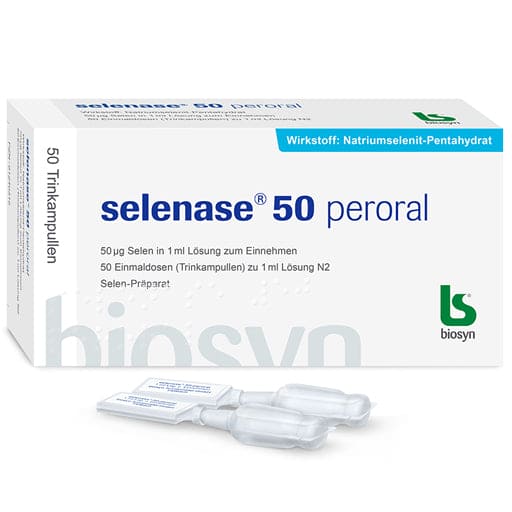 Selenium ion, SELENASE 50 oral solution