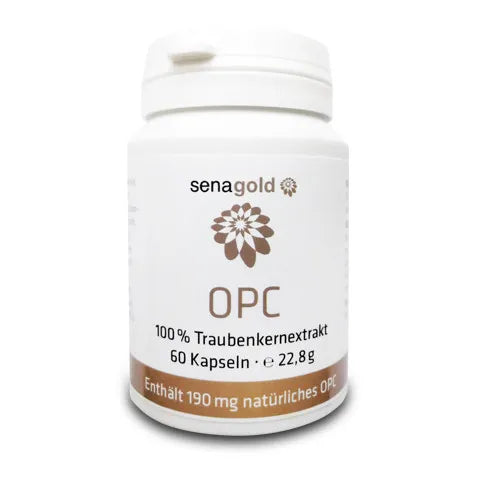 Senagold OPC CAPSULES - 100% pure grape seed extract