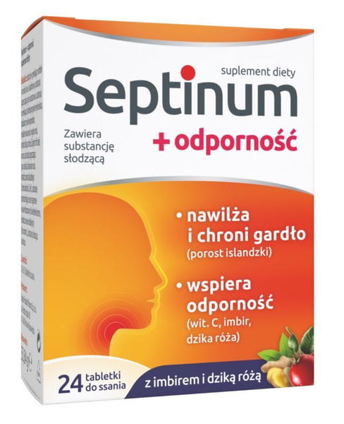 Septinum + Immunity 24 lozenges