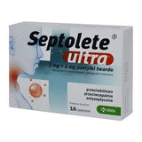 Septolete Ultra 3mg + 1mg x 16 lozenge