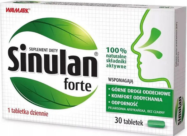 Sinulan Forte 30 tablets for colds and sinusitis