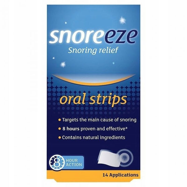 Snoreeze x 14 sheets for snoring, sleep apnea, stop snoring