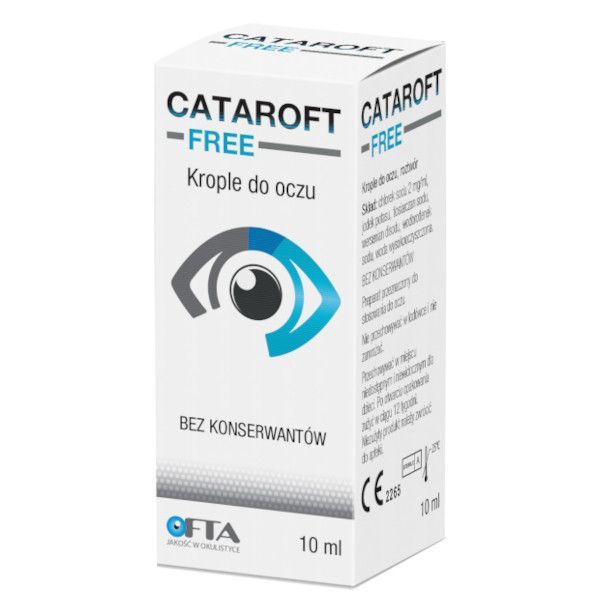 Sodium chloride eye drops, Cataroft eye drops 10ml